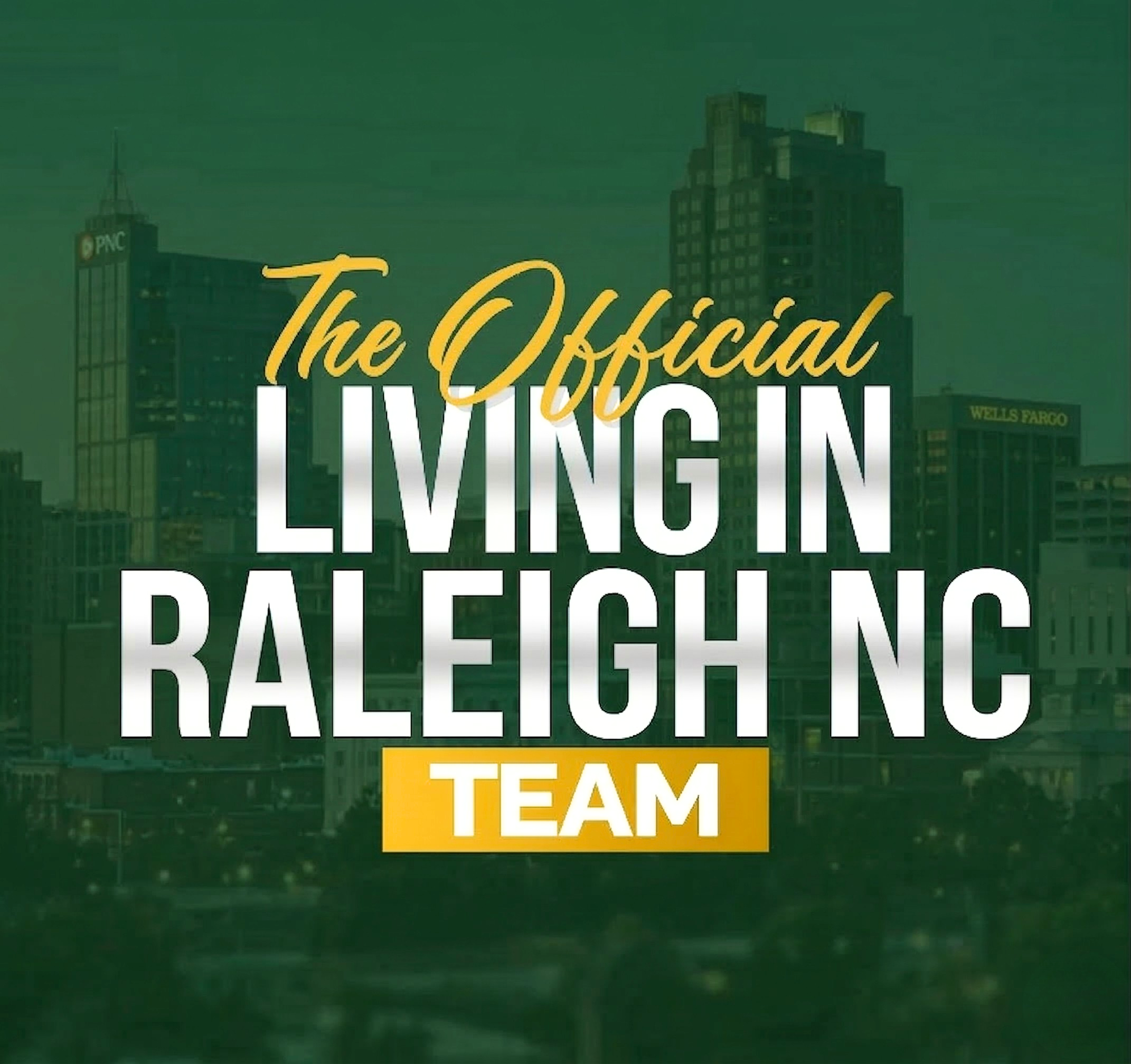 Living in Raleigh NC team brand panel